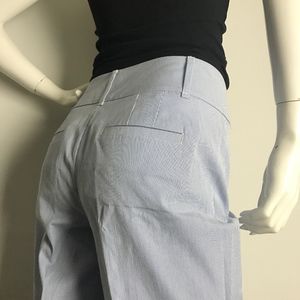 Loft Blue & White Striped Original Crop